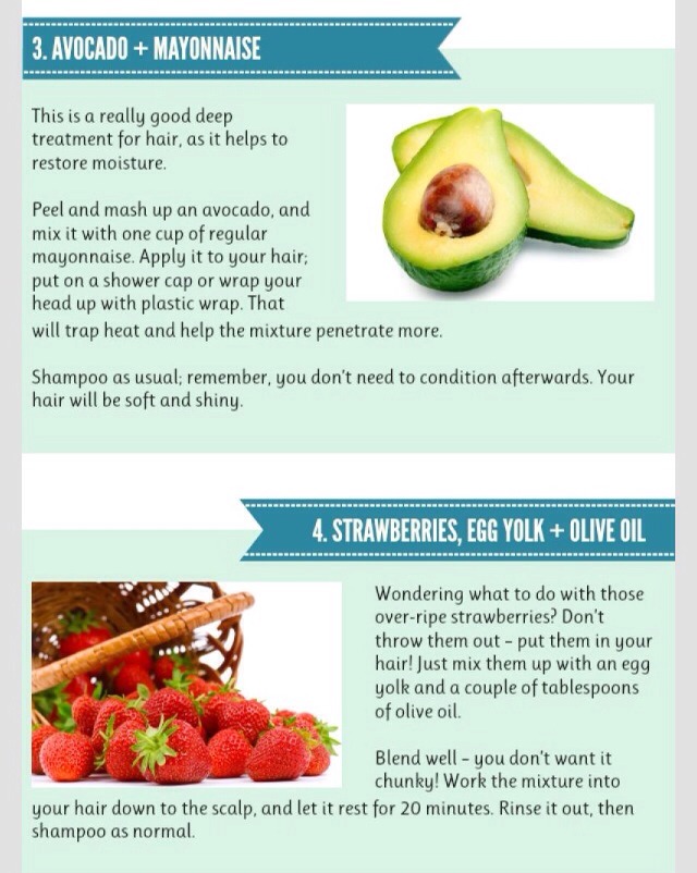 💞 5 All Natural Treatment For Soft, Silky, Healthy Hair 💞