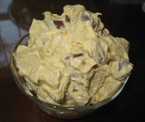 Snickers caramel apple salad #tipit