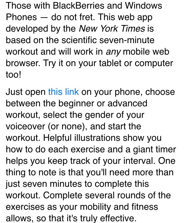 13 Free Apps That Are Better Than A Gym Membership!!