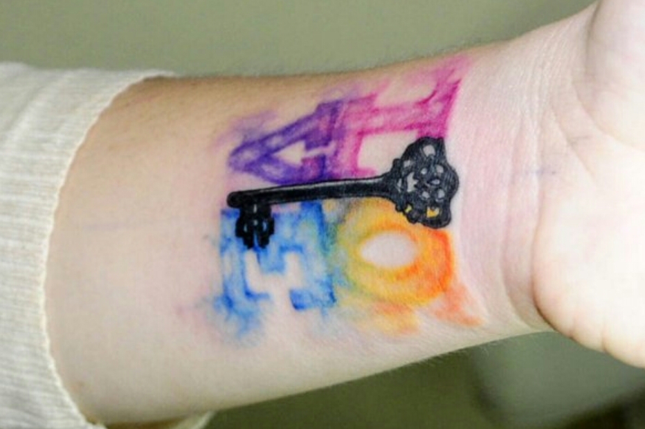    Lock And Key Tattoos!!!!