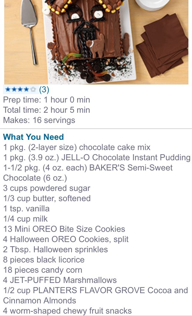Halloween food & drink ideas 
