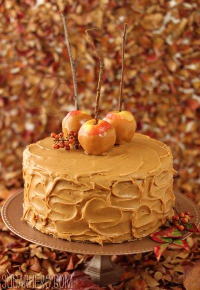 3
Caramel Apple Cake with Salted Caramel Buttercream