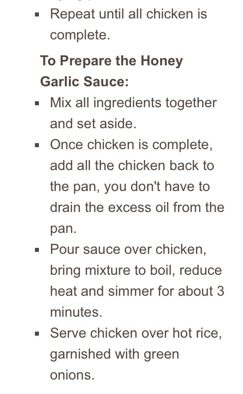 💥 The Best Honey Garlic Chicken💥😋👌