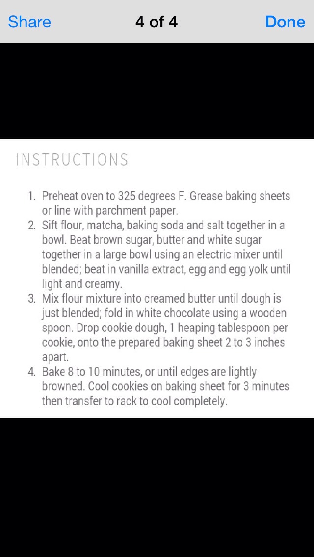 How To Make White Chocolate Chip Green Tea Cookies