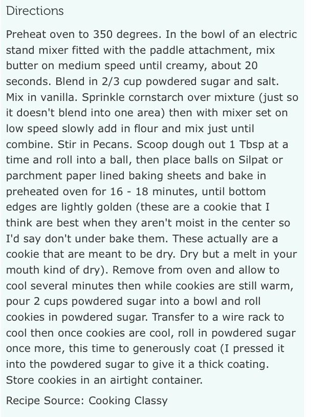 Christmas Bakes: Snowball Cookies