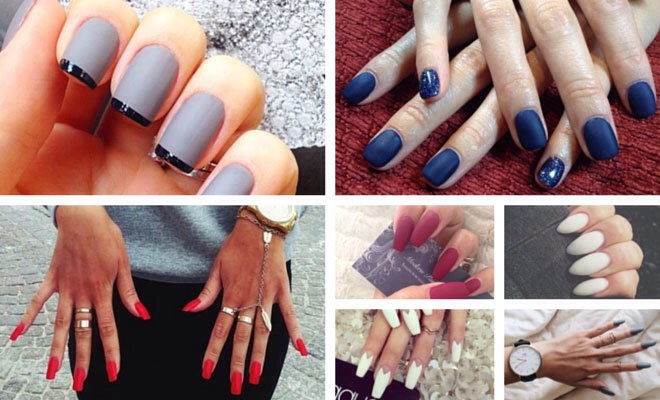 Gorgeous Matte Nails For Fall