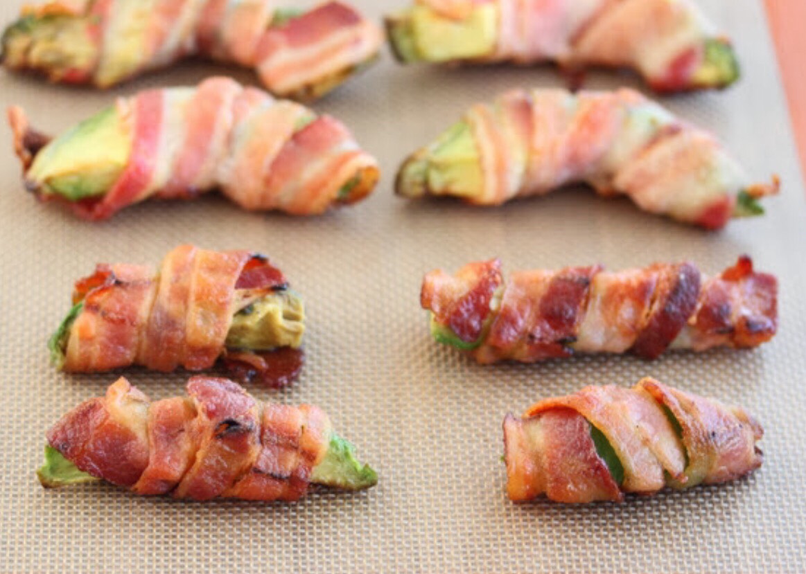 Bacon Wrapped Avocado Fries!!!!😋