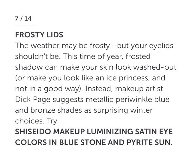 Winter Beauty Tips!!