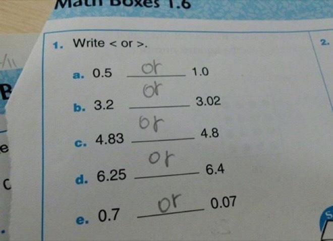 Funny Test Answers