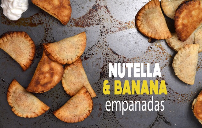 Banana Nutella Empanadas