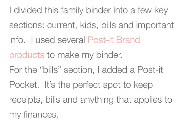 Great Idea For Organizing Everything Family Related, Babysitter Info, School Info, Bills, Etc...