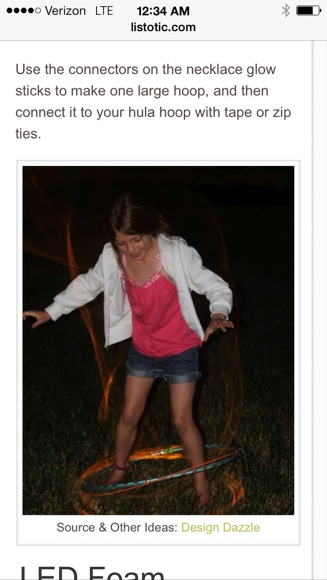Awesome Glow Stick Ideas!!