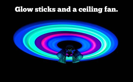 Collection Of Easy Glow In The Dark Projects!