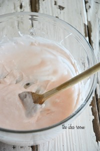 Pour the oil into a bowl and add the shredded soap of your choice.  Microwave this on high for 10 second intervals stirring in between each.