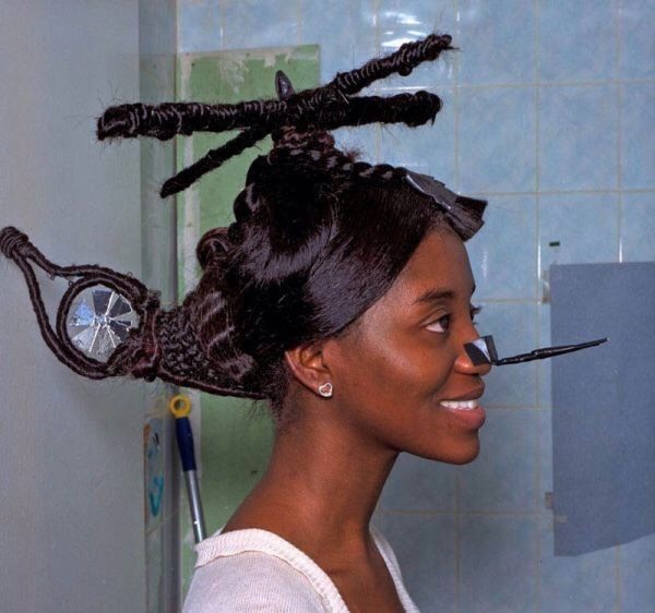 weird crazy hair styles