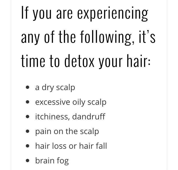 ✨Scalp Detoxing✨