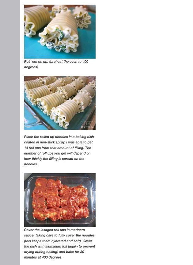 Spinach Lasagna Recipe 