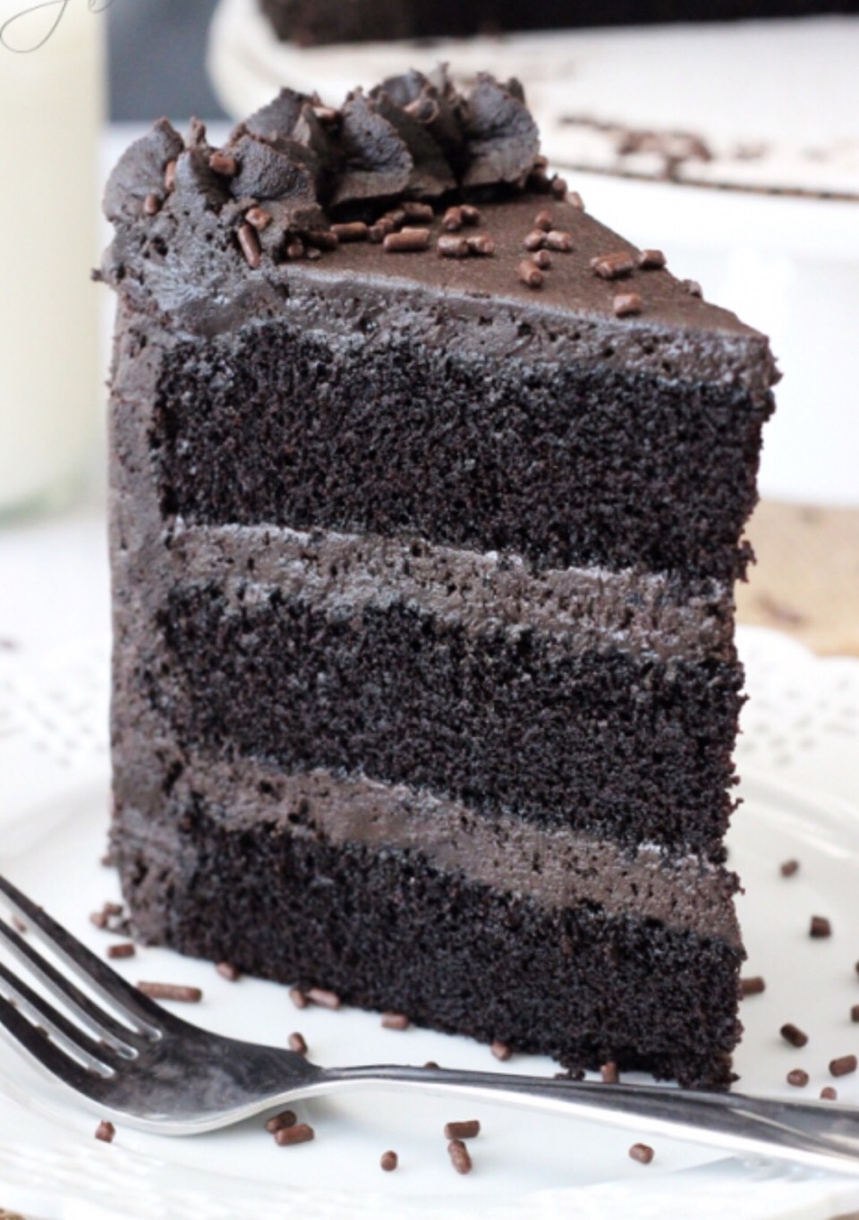 Best Chocolate Cake Ever. With Chocolate Icing.