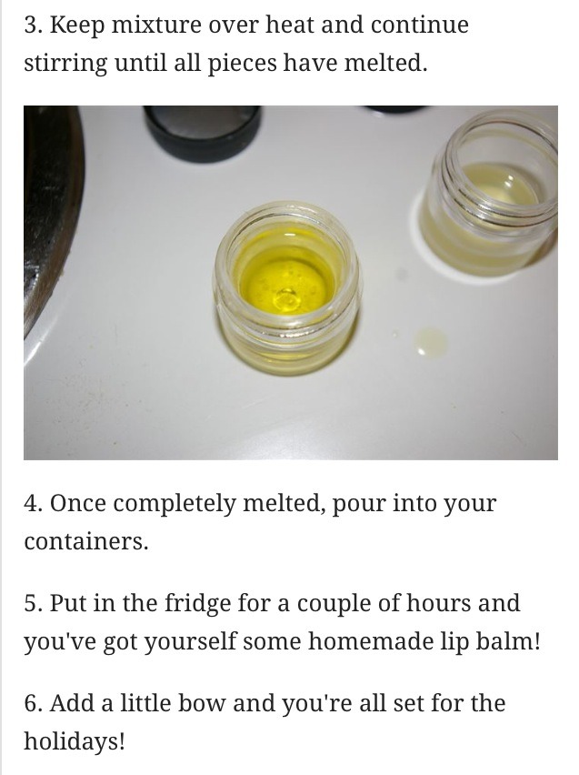 Make Your Own Peppermint Lip Balm - Great As A Gift This Season!