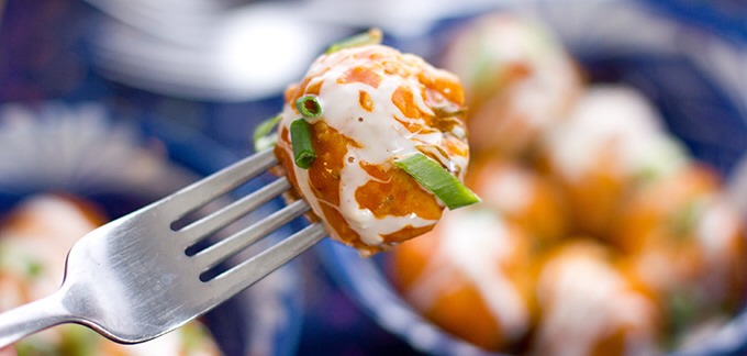 Buffalo Chicken Meatballs?!