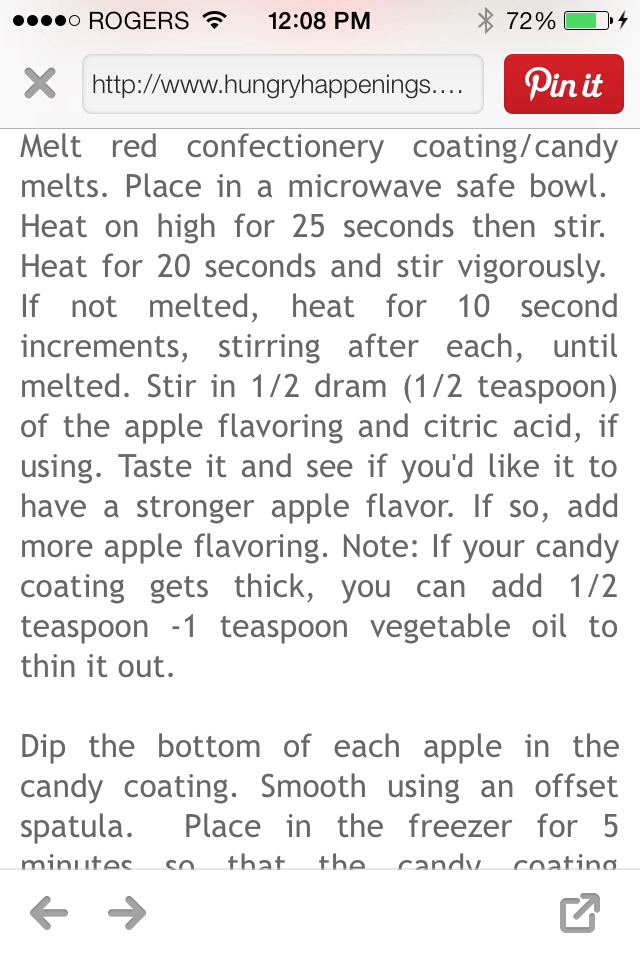 Inside Out Chocolate Caramel Apples. Great For Teachers!