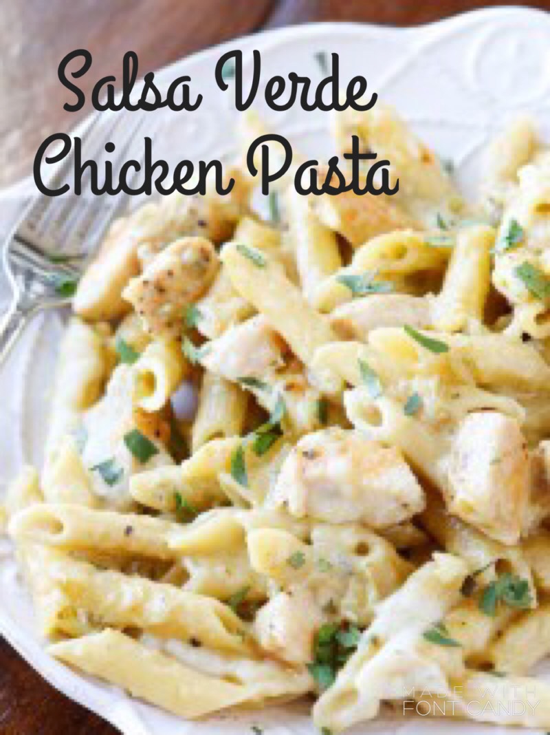 Salsa Verde chicken pasta 🍴🇲🇽💚💚💚
