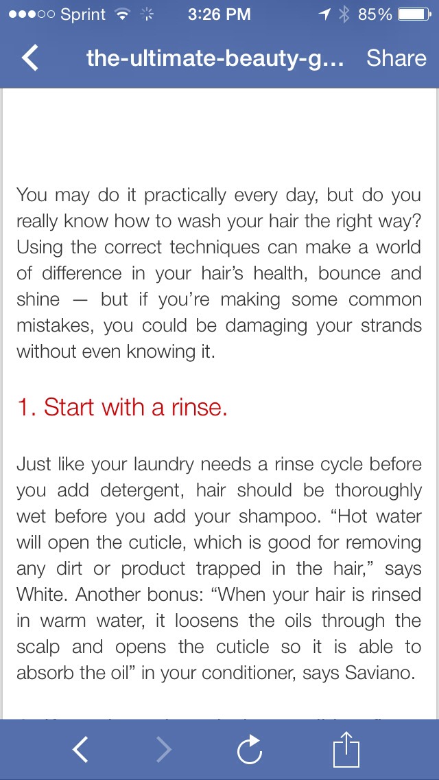 You Are Washing You Hair Wrong!!! Who Knew! 