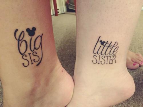 Cute Sister Tattoo Ideas
