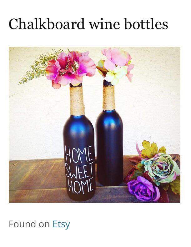 -> Every home decor store sells these, don't buy it, do it yourself. 