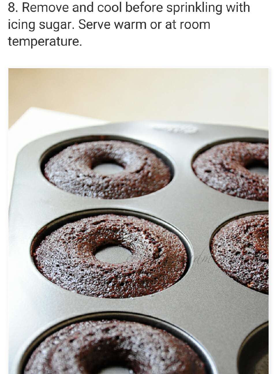 Dark Chocolate Cake Doughnuts