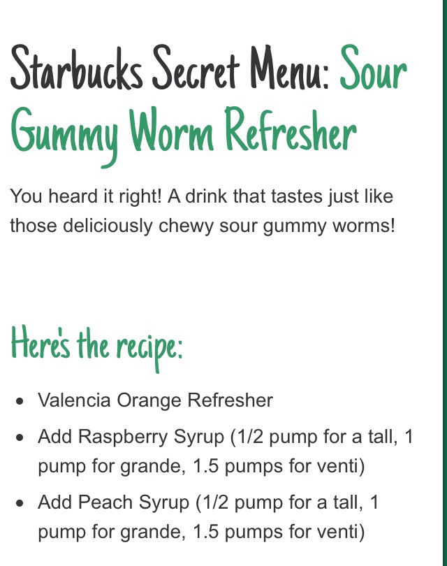 ✨☕️What To Order From Starbucks And How To Order It Part3⃣☕️✨