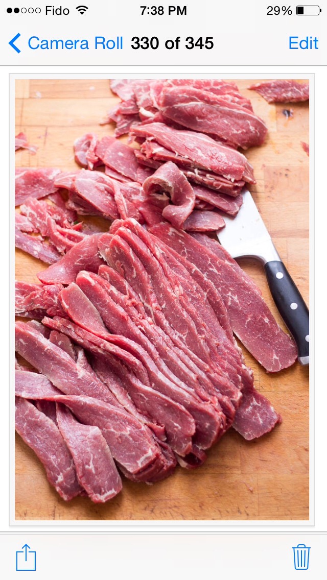 Homemade Beef Jerky 