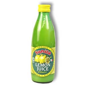mix a little bit of lemon juice with the honey and the baking soda.WARNING---IT WILL FIZZ so don't freak out. keep adding lemon juice until it makes a paste