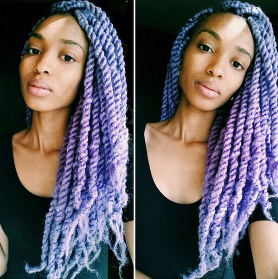 Dyed Hair on Dark Skin Girls / Colored Hair on Darker Skin