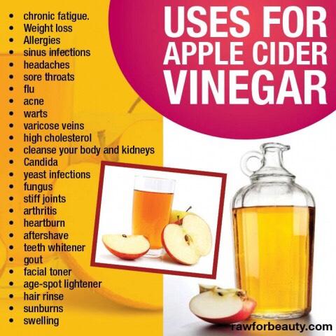 More uses for apple cider vinegar.