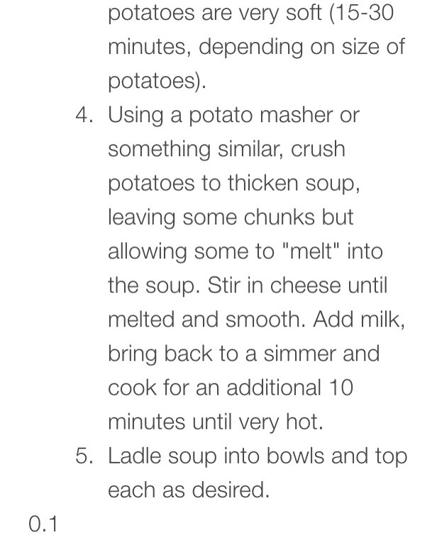Easy Rustic Loaded Potato Soup