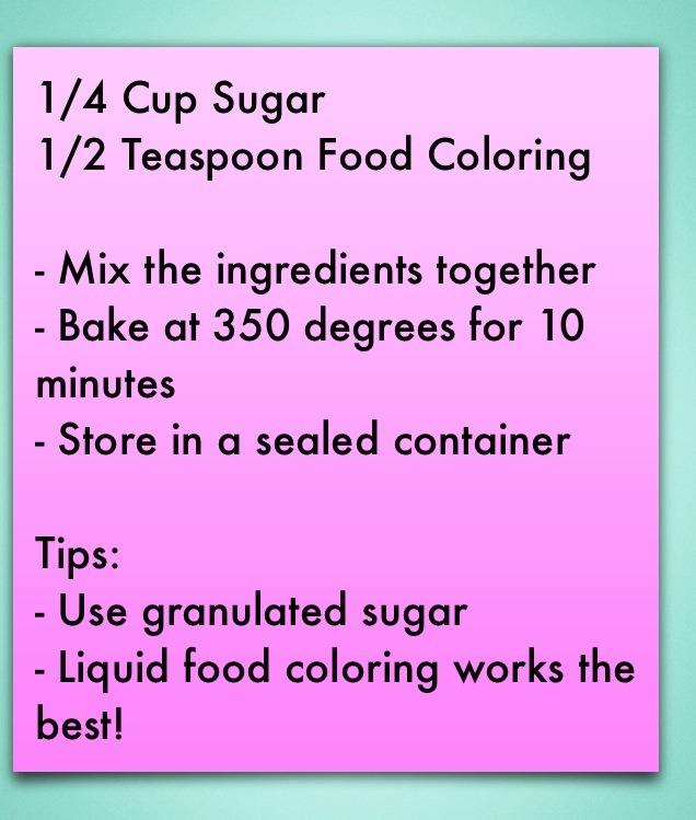 Edible Glittery Icing