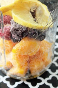 💜Flush Fat Mango Berry Spa Water!💜