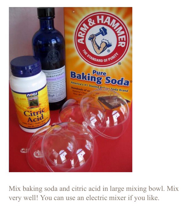  DIY " Homemade Fizzy Bath Bomb Recipe"💏
