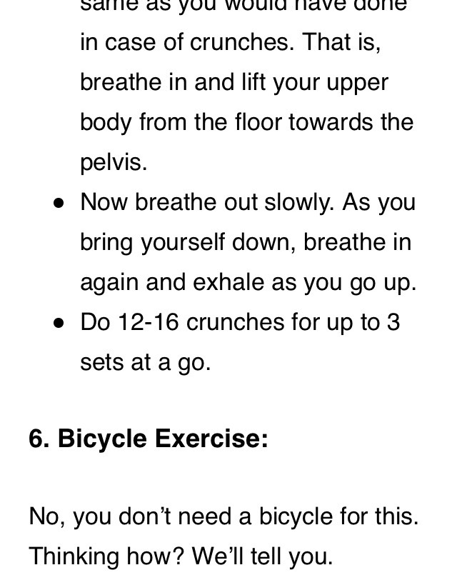 Best Stomach Weight Loss Exercises