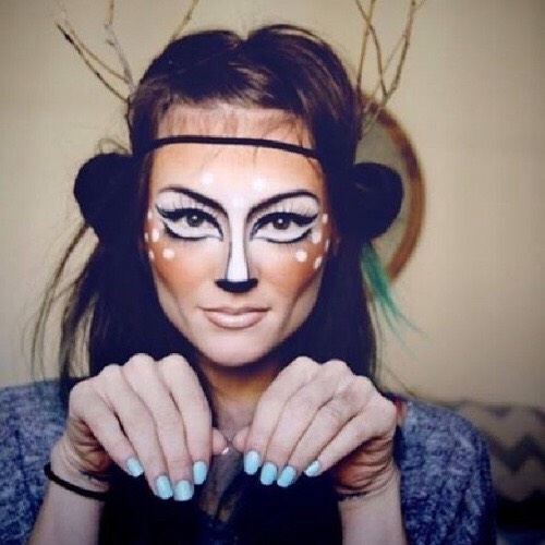 Halloween: Bambi Makeup Inspirations 