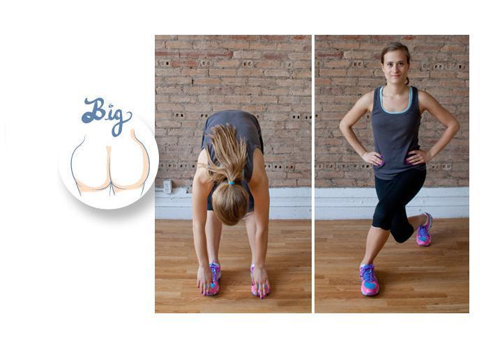 A little junk in the trunk is sexy, but when it gets too out of hand
your best bet is to reduce your weight overall with regular strength workouts and a sensible diet.

