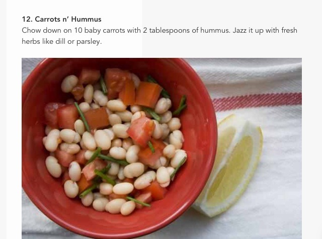 31 100 Calorie Snacks!