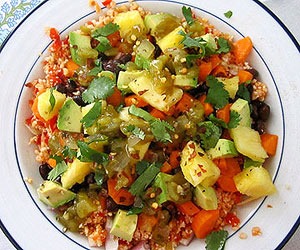 Mexican Cauliflower "Rice" Bowl