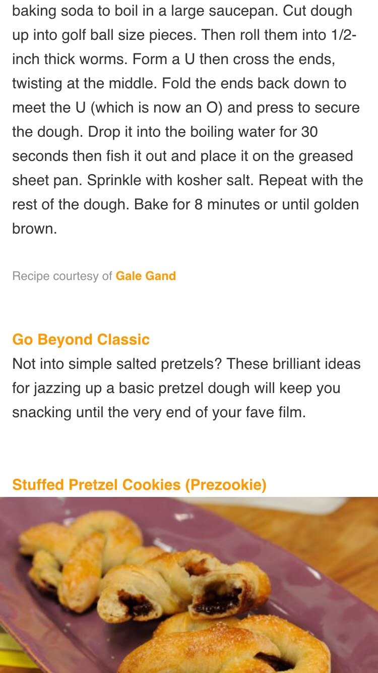 Soft Pretzel Recipe 😛✨