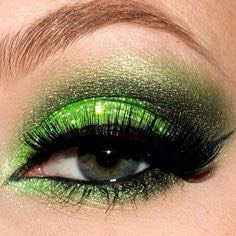 Beautiful Green Eye Shadow Look😍❤️✅