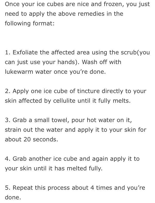 The Bye-Bye Cellulite Bath