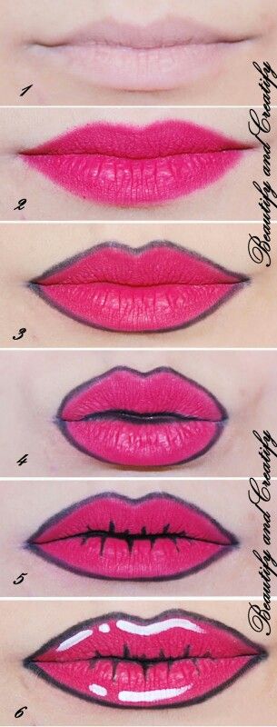 Lips for Halloween. ;)