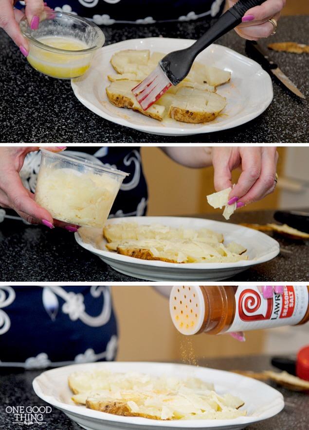 Parmesan Roasted Baked Potatoes