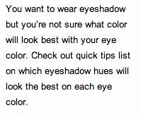 What Color Eyeshadows Best Compliment Your Eyes?